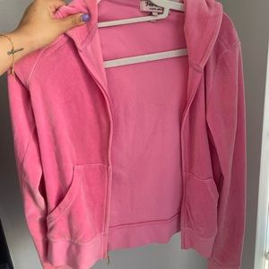 Barbie Pink Juicy Couture Zip Up Hoodie